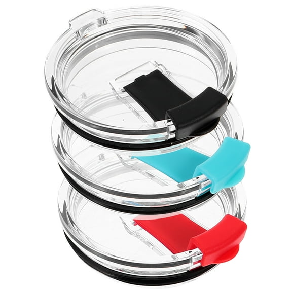 Eease WINOMO 3pcs 20oz Tumbler Lids Fits for / / Spill-proof Resistant Lids Covers for Tumblers Cups