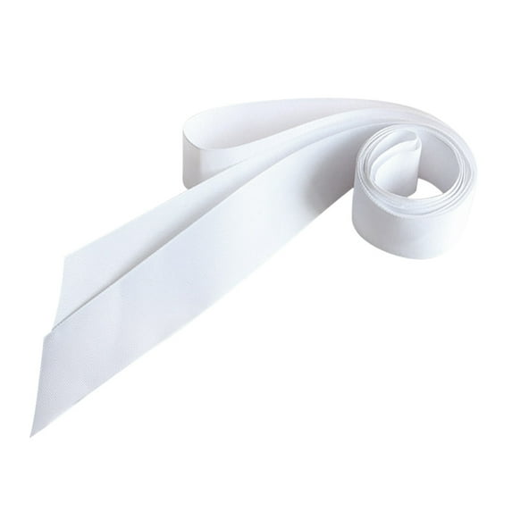 Eease Wedding Bridal Belt Sash Wide Ribbon for Bride White