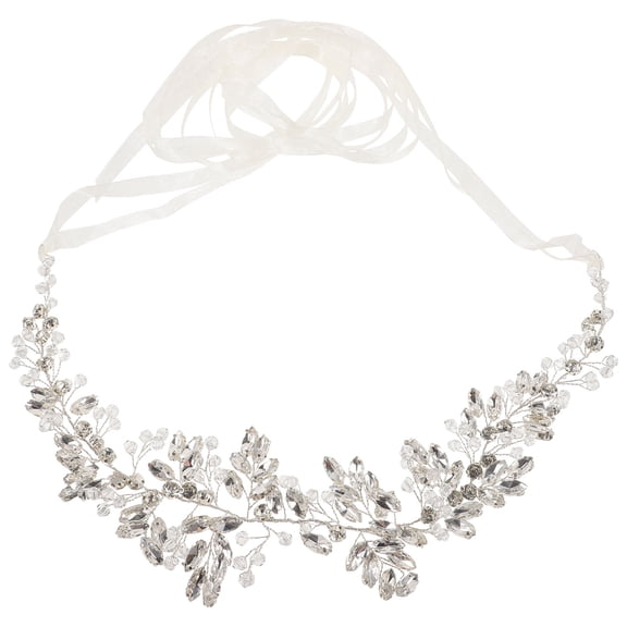 Eease Wedding Sash Rhinestone Belt Bridesmaid Headpiece Hairband Dress Accessory