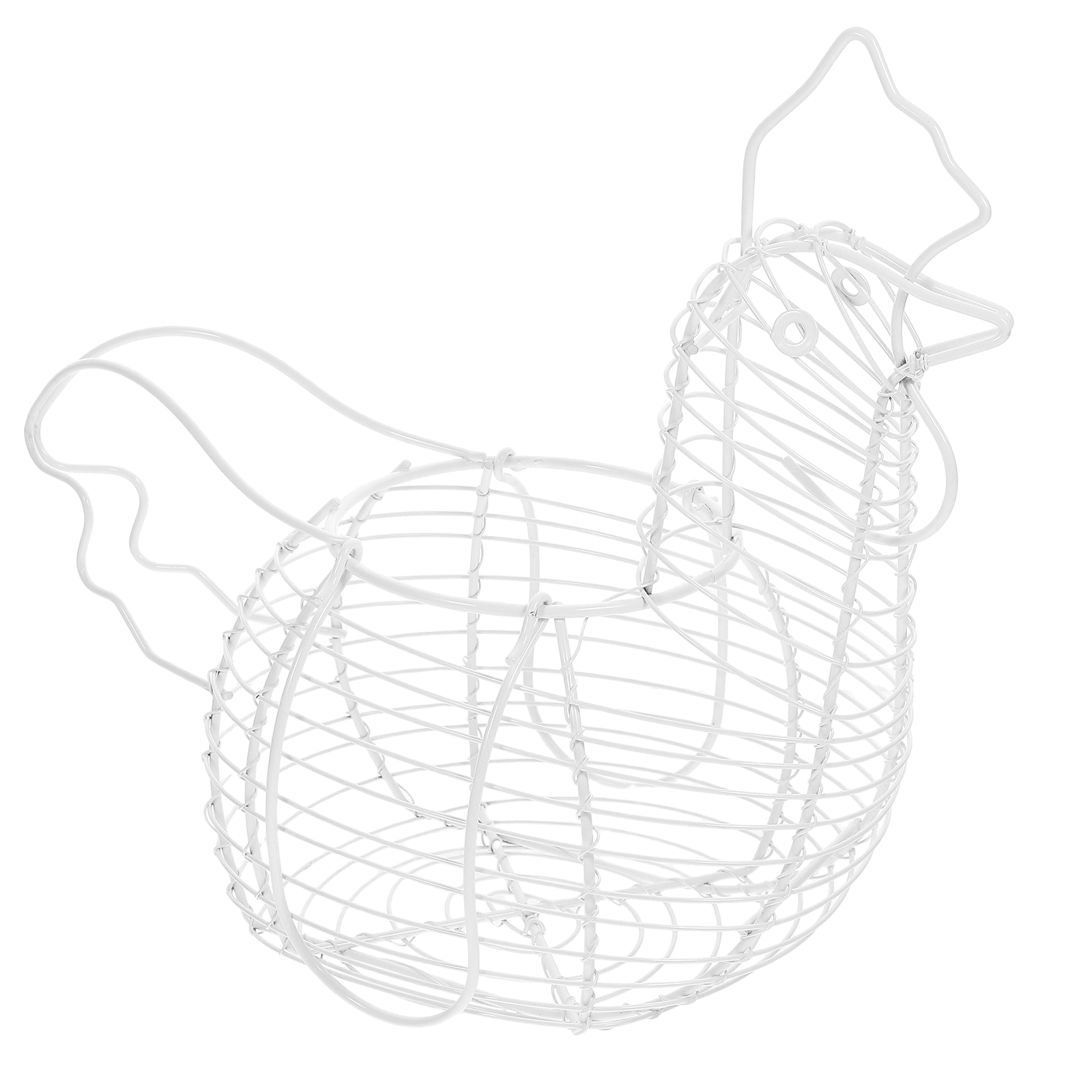Eease Wire Egg Basket for Farmhouse Fresh Eggs and Produce Storage