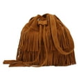 thumbnail image 1 of Eease Women's Crossbody Purse Tassel Shoulder Bag Retro Handbag for Ladies, 1 of 5