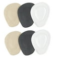 thumbnail image 1 of Eease Women's Gel Forefoot Half Insoles High Heel Anti-Cushion Pads (3 Pairs), 1 of 5