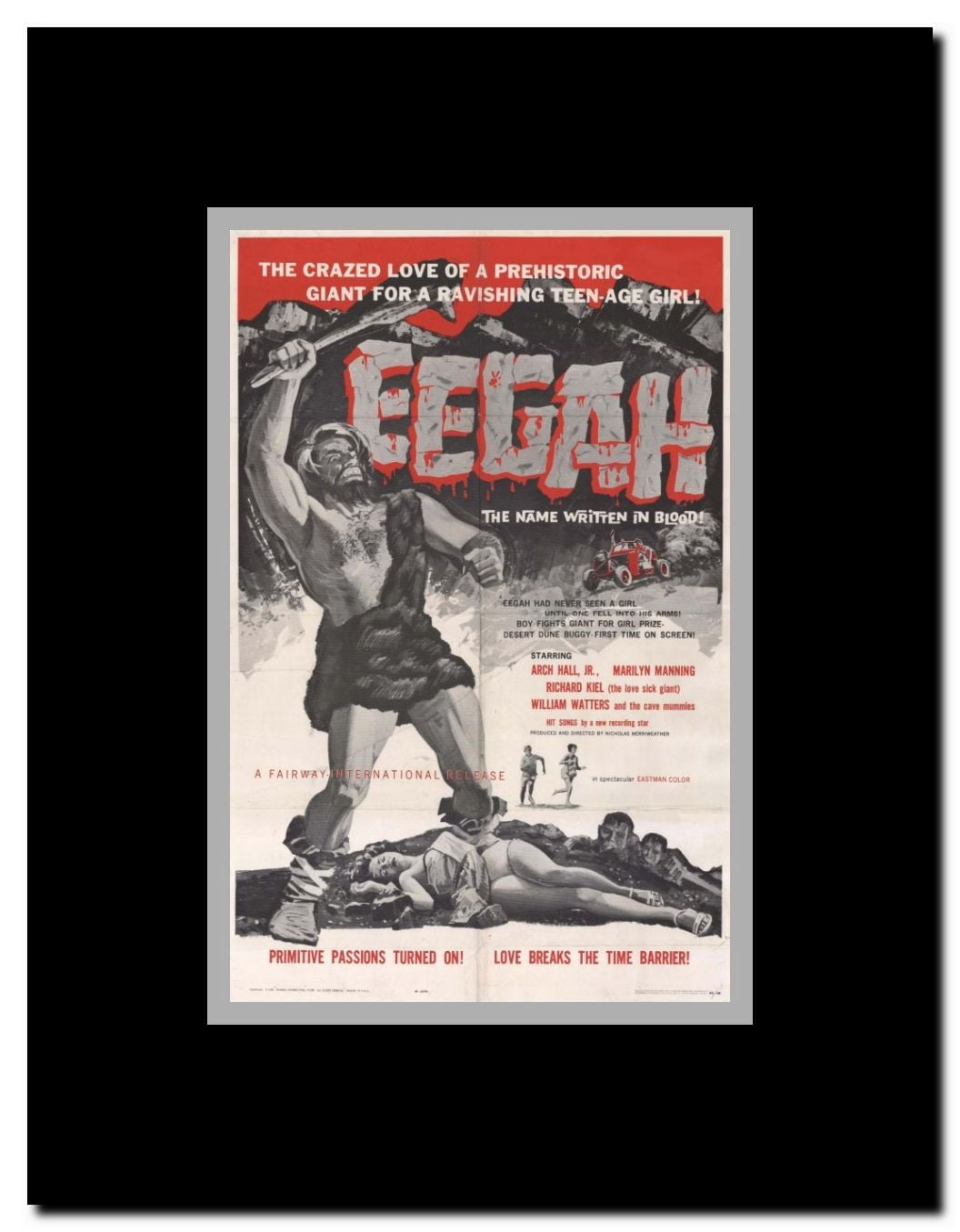 Eegah! Framed Movie Poster