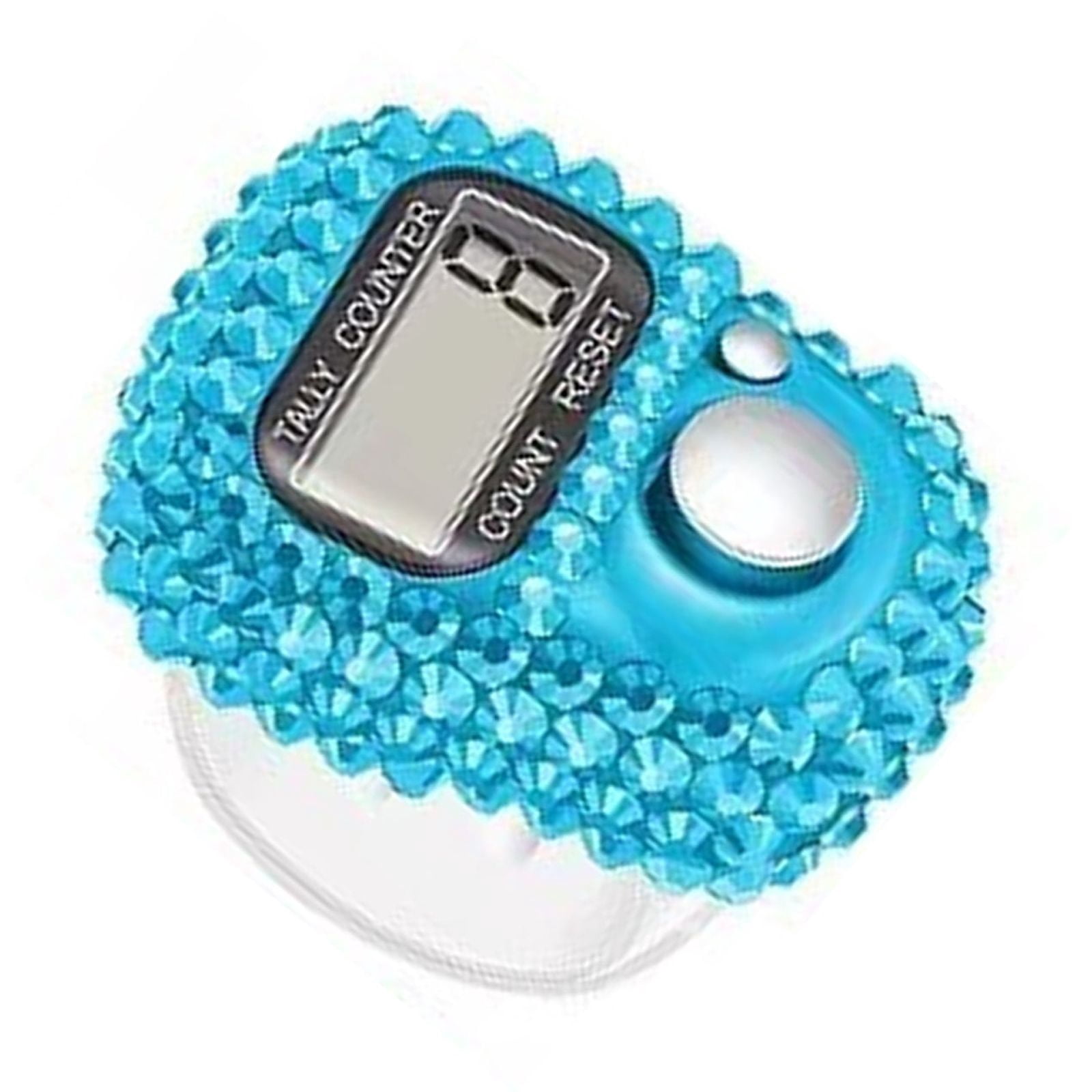 Finger Task Machine Eegant Crystal Embellished Handheld Finger Counter Lightweight Suitable ...