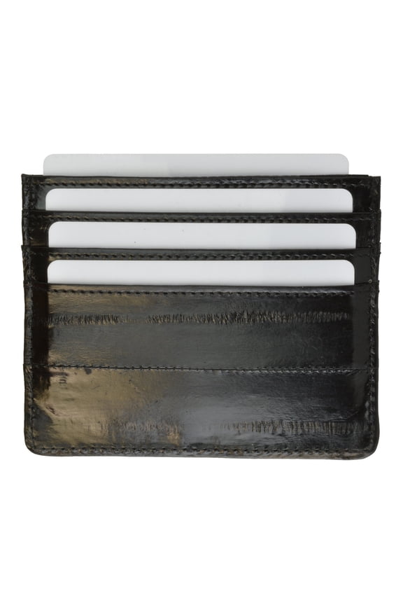 Eel Skin Soft Leather Credit Card Holder E 170