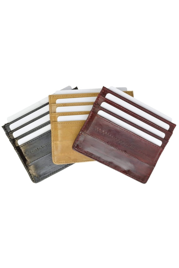 Soft Leather Credit Card Holder E 170