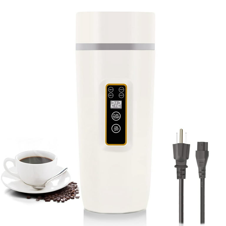 Jettle Electric Kettle - Travel Portable Heater for Coffee Tea Milk Soup -  Stainless Steel Travel Water Boiler tea pot with Temperature Control - LED