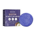 Eelhoe Biotin Purple Shampoo Soap Repairs Damaged Hair, Frizzy Scalp