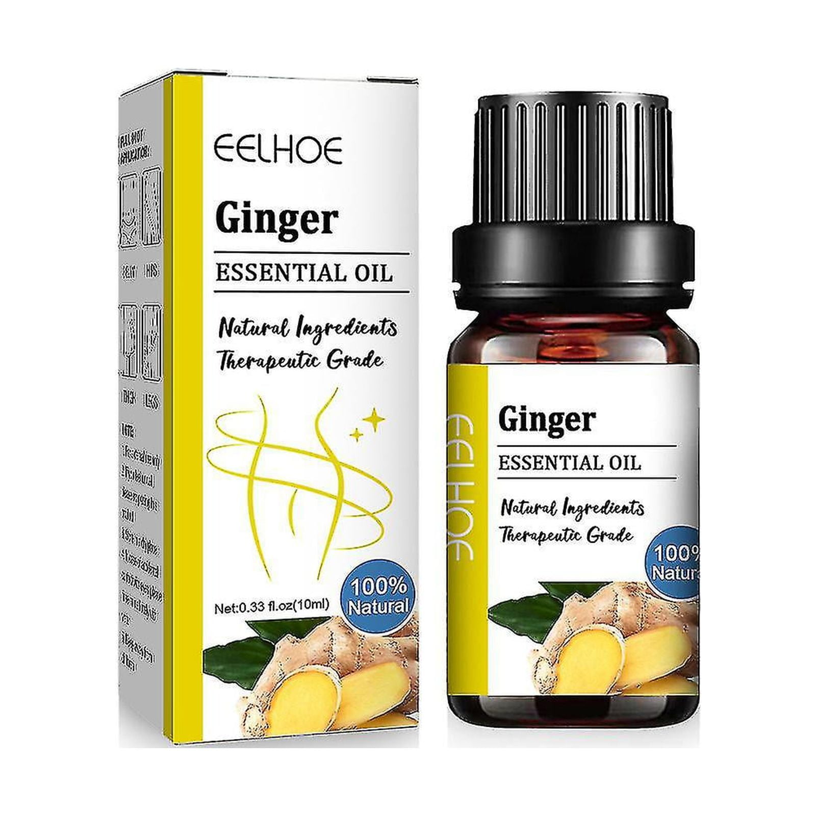 Eelhoe Ginger Body Sculpting Essential Oil Massage Firm Big Belly Thigh