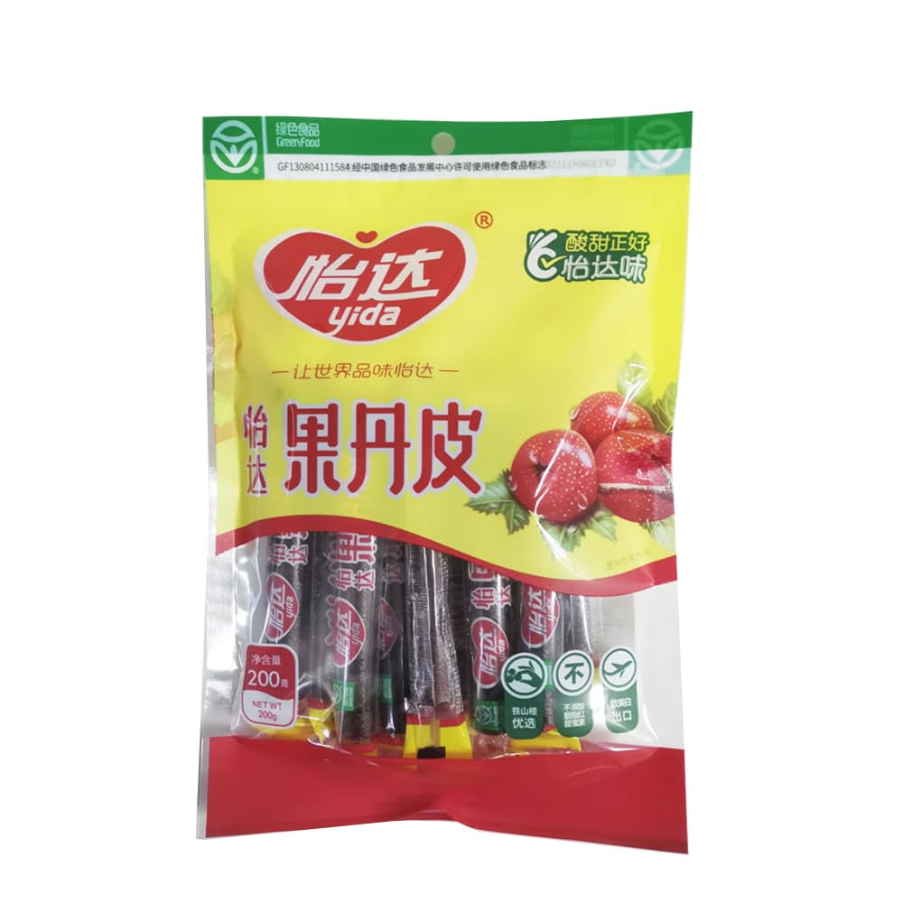 Eelicious Yida Hawthorn Flakes AIF4 (Guo Dan Pi) Net Weigh7.05oz(200g