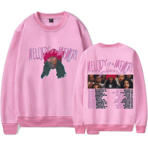 Eem Triplin Melody Of A Memory Tour 2025 Merch Long Sleeve Tee Unisex Fashion Streetwear Sweatshirts