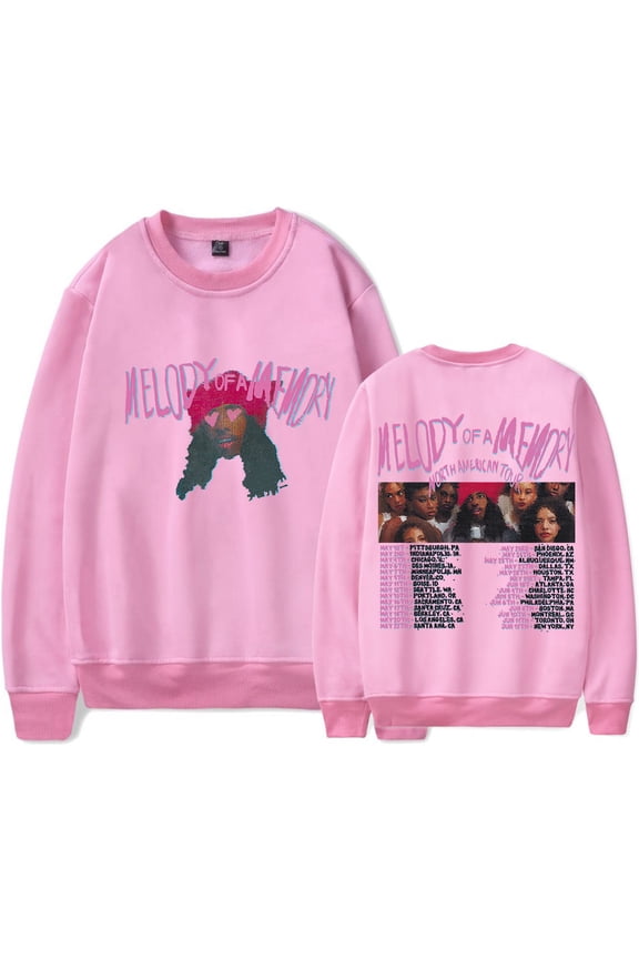 Eem Triplin Melody Of A Memory Tour 2025 Merch Long Sleeve Tee Unisex Fashion Streetwear Sweatshirts