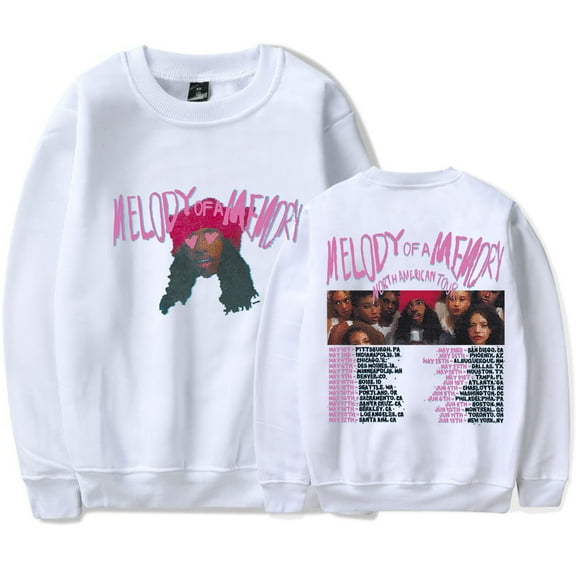 Eem Triplin Melody Of A Memory Tour 2025 Merch Long Sleeve Tee Unisex Fashion Streetwear Sweatshirts