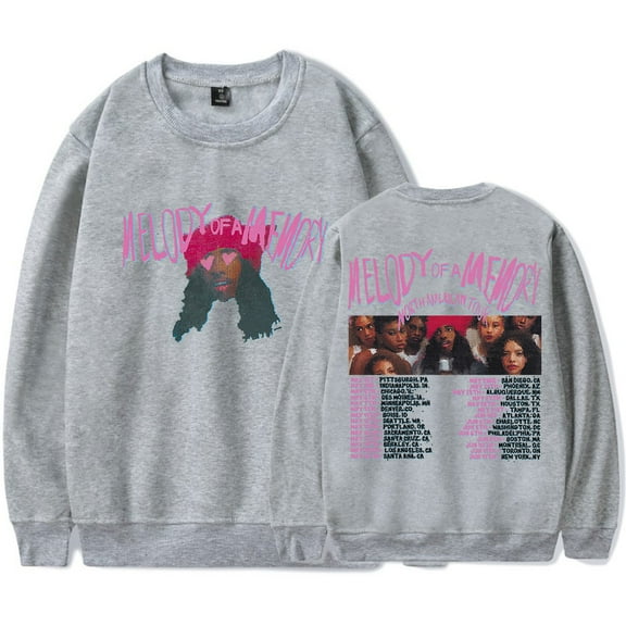 Eem Triplin Melody Of A Memory Tour 2025 Merch Long Sleeve Tee Unisex Fashion Streetwear Sweatshirts