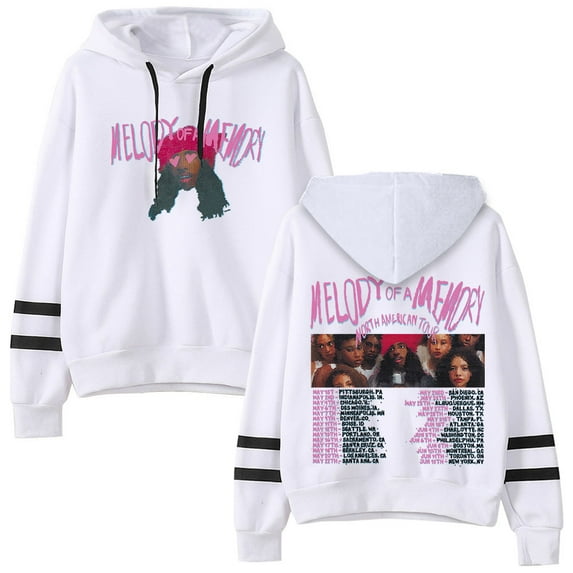 Eem Triplin Melody Of A Memory Tour 2025 Merch Pullover Pocketless Parallel Bars Sleeve Streetwear