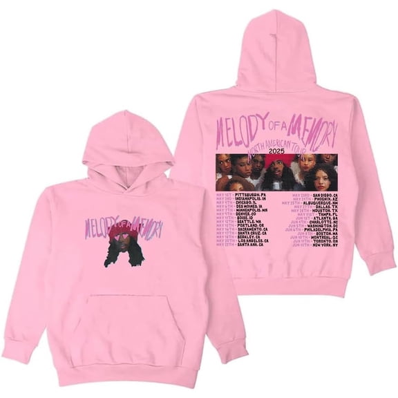 Eem Triplin Melody of A Memory Tour 2025 Hoodie New Sweatshirt Men Women Fashion Hip Hop Hoody