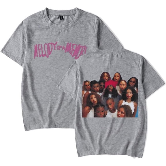 Eem Triplin Melody of a Memory Album Merch Short Sleeve T-shirt Unisex Fashion Crew Neck Top