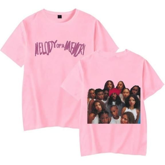 Eem Triplin Melody of a Memory Album Merch Short Sleeve T-shirt Unisex Fashion Crew Neck Top