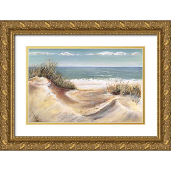 Eenhoorn, Alice 18x13 Gold Ornate Wood Framed with Double Matting Museum Art Print Titled - Dunes I