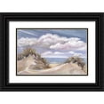 thumbnail image 1 of Eenhoorn, Alice 32x22 Black Ornate Wood Framed with Double Matting Museum Art Print Titled - Dunes II, 1 of 4