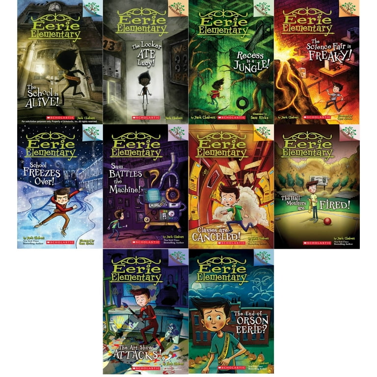 Eerie Elementary 全10巻セット 洋書 児童書 Books LTD Eerie Elementary Series Books 1-10 Kids Chapter Books