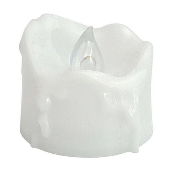 Eerie Glow Halloween Decorations - Battery Operated Flameless Candle Light with Realistic Flickering Effect, Safe Spooky Lighting for Haunted Houses, Parties & Porch Displays