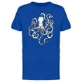 thumbnail image 1 of Eerie Octopus B&W T-Shirt Men -Image by Shutterstock, Male 3X-Large, 1 of 2