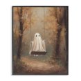 thumbnail image 1 of Stupell Industries Bohemian Eerie Swinging Ghost Black Framed Giclee Art, 11 x 14, by Arlington Prints, 1 of 8