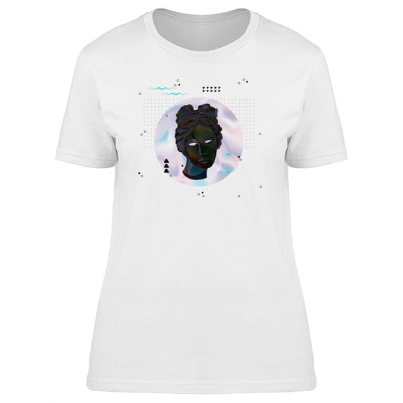 Eerie Woman Scultpure T-Shirt Women -Image by Shutterstock, Female x-Large