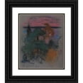thumbnail image 1 of Eero Järnefelt 12x14 Black Ornate Wood Framed Double Matted Museum Art Print Titled: Untitled (1900 - 1930), 1 of 5