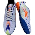 thumbnail image 1 of Eescord Men's Turf Soccer Cleats Shoes Model 3000 White/Orange, 1 of 5