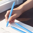thumbnail image 1 of Eespoir 10 Pack Large Capacity Fast Drying, Basic Black Gel Pens Write Smoothly, For Note Taking, Journaling, Exams, Office Work, Long Lasting Ink, Comfort Grip, Value Pack(Blue), 1 of 6