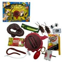 Eespoir 14pcs Prank Kits for Kids, Pranks and Joke Toys Box Set, Realistic Portable Accessories for Parties, Festival Fun, Home Activities, Gag Gifts