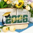 thumbnail image 1 of Eespoir 2026 Graduation Season Wooden Tabletop Holiday Decorative Ornament, Graduation Season Gift for Graduate, Shelf Display, Desk Decor(Green), 1 of 7