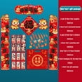 thumbnail image 1 of Eespoir 2026 Horse Year Spring Festival Decor, Door Decors Set with Couplets, Lucky Characters for Holiday Ambiance, Chinese New Year Couplets Set for Home and Office Entrance(B), 1 of 6