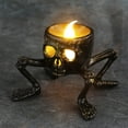 thumbnail image 1 of Eespoir 2Pcs Halloween Spooky Skeleton Hand Candle Lamp, Skeleton Flameless Tea Lights Candles, Battery Operated for Home Party Halloween Decoration, 1 of 9