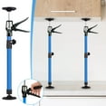 thumbnail image 1 of Eespoir Adjustable Telescopic Wall Cabinet Support Rod, Bathroom Cabinet and Mirror Installation Rod, Under Basin Ceiling Support for Secure Mounting, 1 of 9