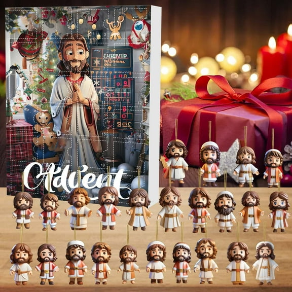 Eespoir Advent Calendar, 24-Day Christmas Countdown, Holiday Gift Calendar, For Christmas Celebration