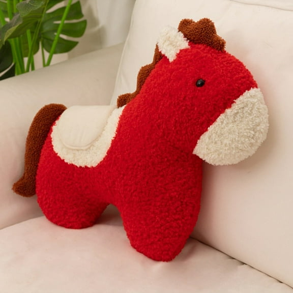 Eespoir Alien Horse Pillow Backrest, Lunch Support Holiday Gift, Novelty Item for Themed Decor, Practical Use, Gift Idea