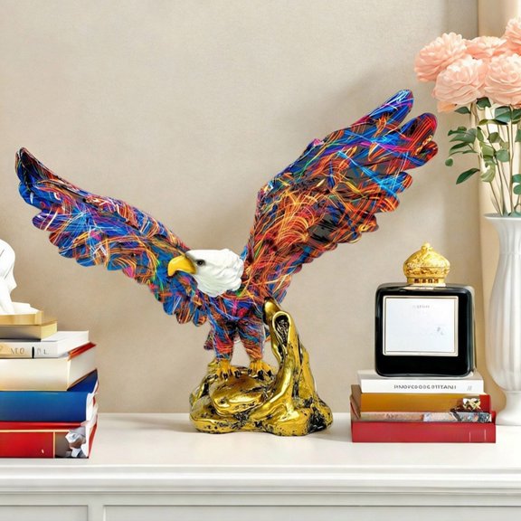 Eespoir Atmospheric Transfer Ornament, Business Gift Decor, Study Desktop Living Room Decoration for Office, Home Styling, Accent