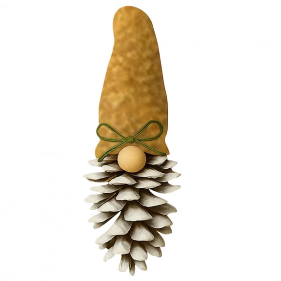 Eespoir Christmas Pinecone Dwarf, Pinecone Dwarf Decoration, Holiday Dwarf Ornament, For Christmas Display Decor(B)