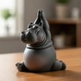 thumbnail image 1 of Eespoir Clumsy Yoga Master Hippo Resin Figurine, Hippo Figurine Yoga Statue, Sculpture Desktop Decor for Home Office Shelf, 1 of 5