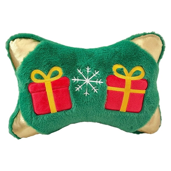 Eespoir Cute Christmas Pillows, Holiday Decor Pillows, Festive Throw Pillows, For Sofa Office Lumbar Support Car Interior Home Decoration(B)