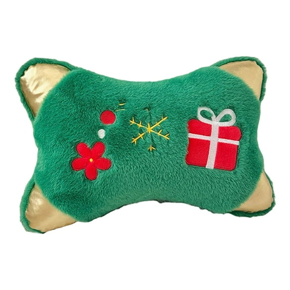 Eespoir Cute Christmas Pillows, Holiday Decor Pillows, Festive Throw Pillows, For Sofa Office Lumbar Support Car Interior Home Decoration(C)