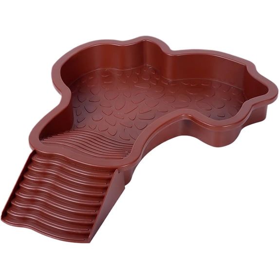 Uxgjfwu Turtle Soaking Bowl Disassemblable for Reptiles Bathing and Hydration Easy Clean Water Bowl Perfect for Pet Turtles and Terrarium Use