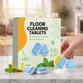 thumbnail image 1 of Eespoir Floor Cleaning Sheets, Multi-Surface Mopping Wipes, Stain Remover, For Tile Wood Laminate Floor Home Kitchen Use, Dissolvable Cleaning Strips, 1 of 7