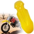 thumbnail image 1 of Eespoir Front s Mudguard, Off-Road Motorcycles , Pit Bike Mud Guard, for CRF50 Compatible Dirt Bikes, Trail Riding, Splash Protection, Sturdy Fit(Yellow), 1 of 5