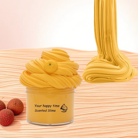 Eespoir Furry Cloud Butters Slimes Clays Toy, 70ml Scented Premade Butter Slime, Non Sticky Stretchy, for Creatives Crafts Party Favors Birthday Gifts