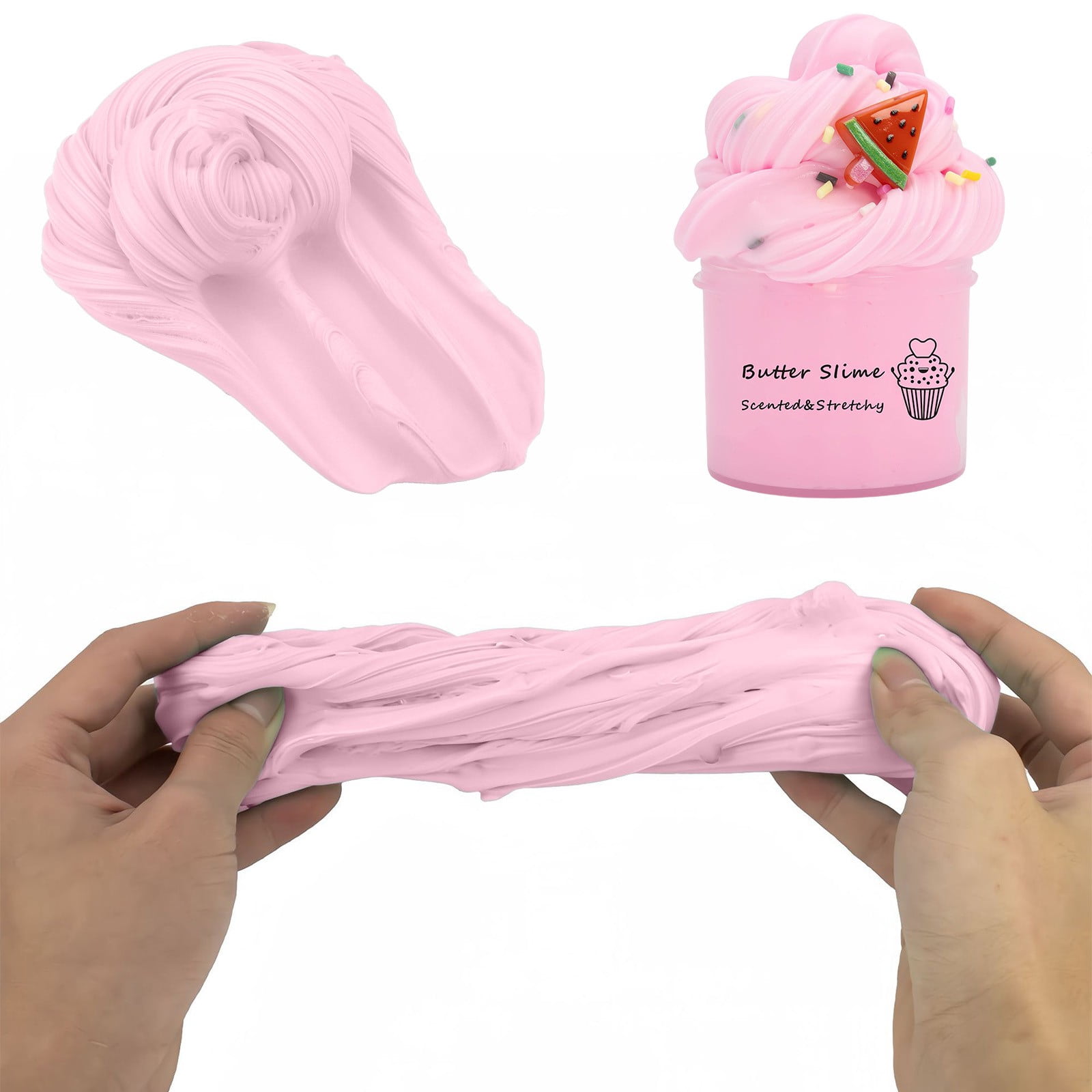 Eespoir Furry Cloud Butters Slimes Clays Toy, 70ml Scented Premade Butter Slime, Non Sticky Stretchy, for Creatives Crafts Party Favors Birthday Gifts - Walmart.com Eespoir Furry Cloud Butters Slimes Clays Toy, 70ml Scented Premade Butter Slime, Non Sticky Stretchy, for Creatives Crafts Party Favors Birthday Gifts - Walmart.com