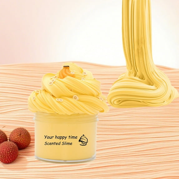 Eespoir Furry Cloud Butters Slimes Clays Toy, 70ml Scented Premade Butter Slime, Non Sticky Stretchy, for Creatives Crafts Party Favors Birthday Gifts